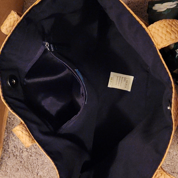 Small Straw Beach bag - Picture 4 of 8